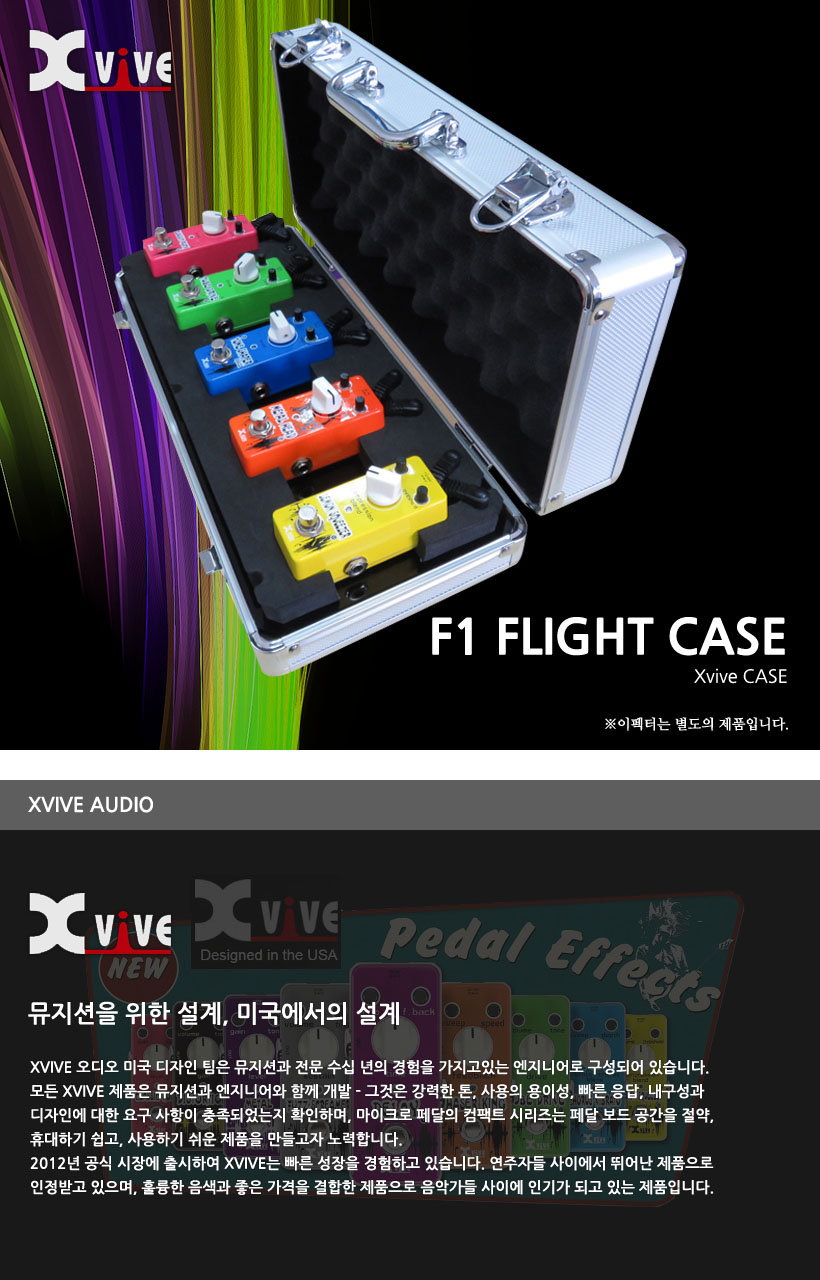 Xvive F1 FLIGHT CASE